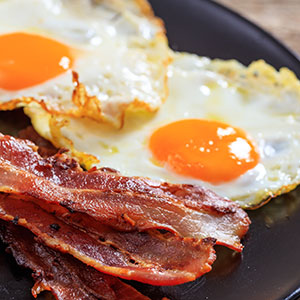 Education Destination students enjoy a hot cooked breakfast